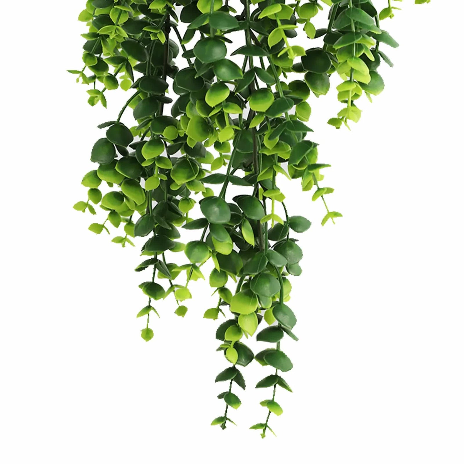 Artificial Dense Hanging Lush Green Eucalyptus Garland Bush UV Resistant and Fire Rated 18cm x 77cm
