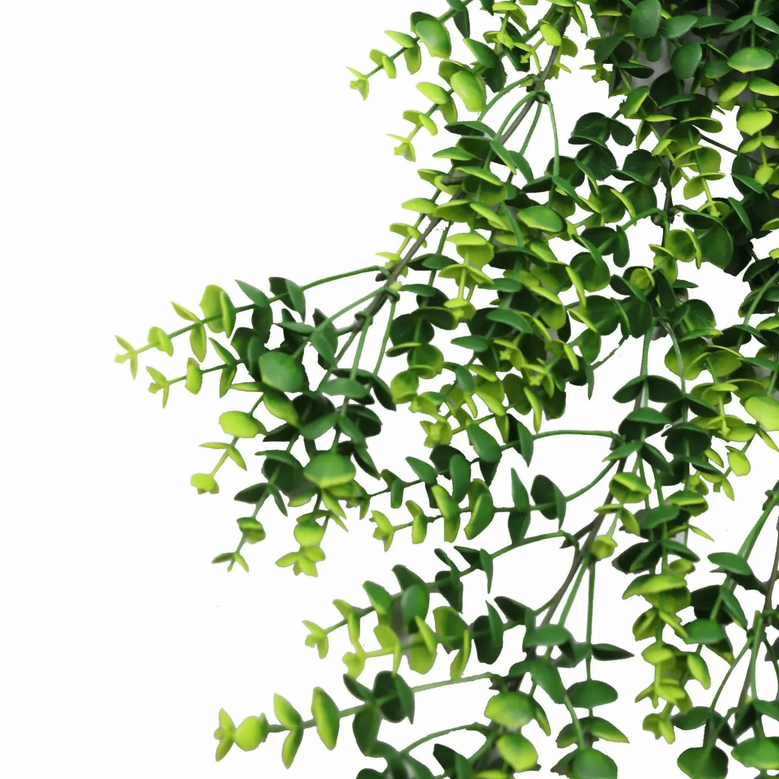 Artificial Dense Hanging Lush Green Eucalyptus Garland Bush UV Resistant and Fire Rated 18cm x 77cm