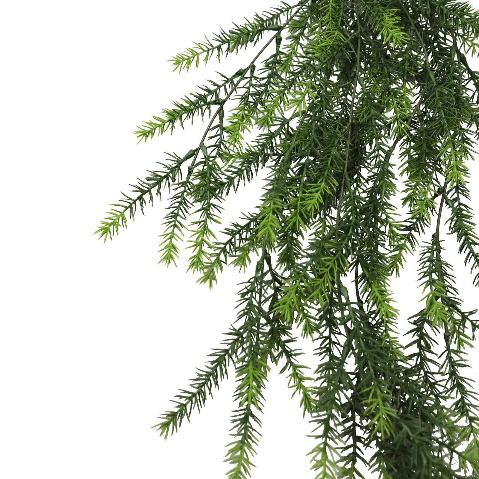 Artificial Hanging Cedar Vine Garland Bush UV Resistant and Fire Rated 20cm x 76cm