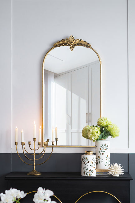 Tall Botanical Lidded Jar 41cm