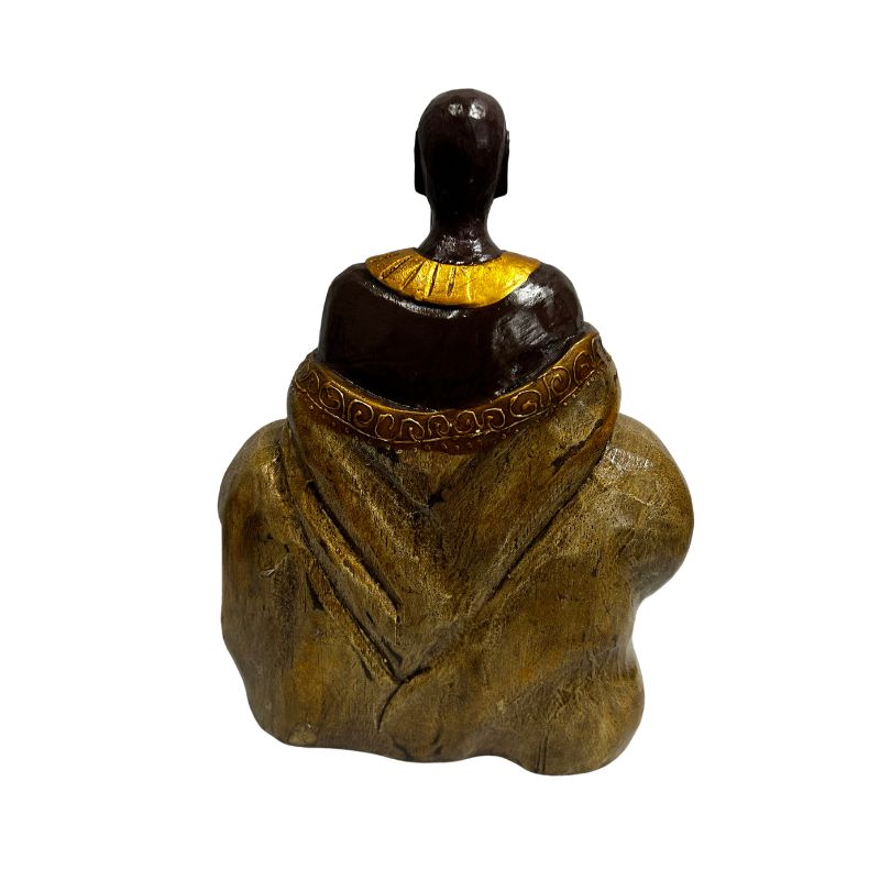 Tribal Lady w/ Necklace Ornament 19x25cm