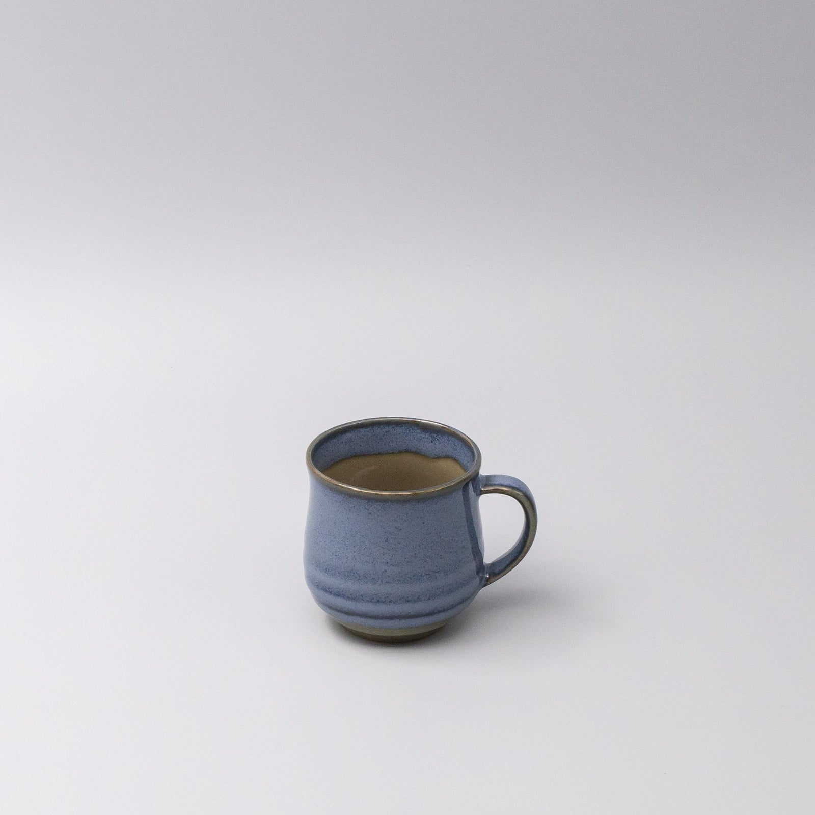 Mug with Handle 230ml Blue Glaze