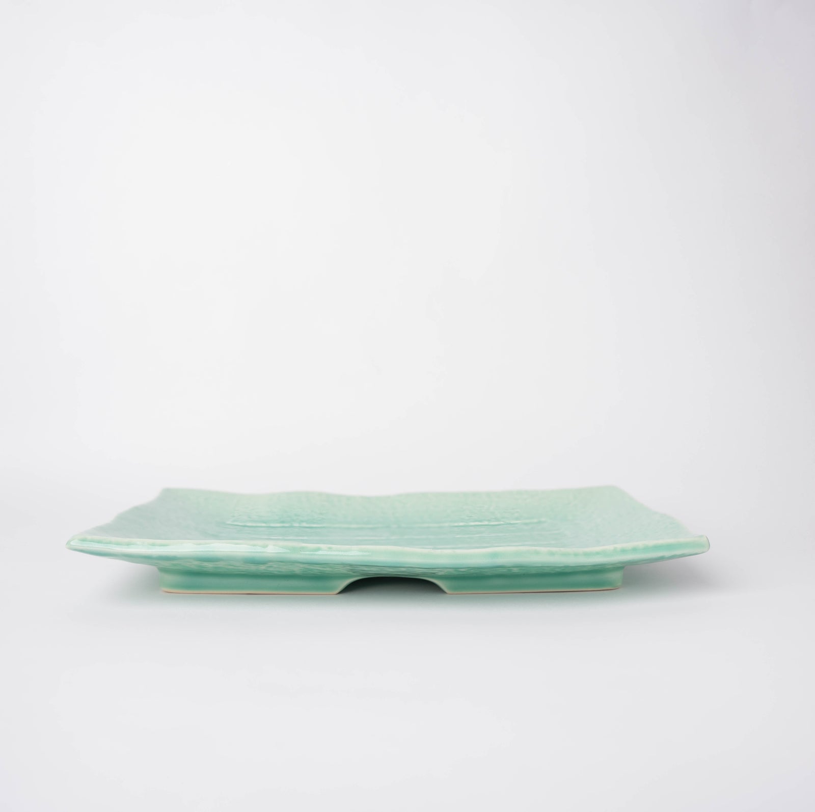 Serving Plate 28.5cm Celadon Glaze