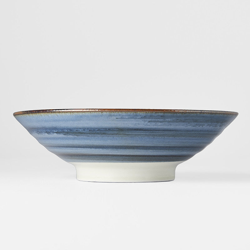 Ramen Bowl 24.5cm Traditional Wave Design