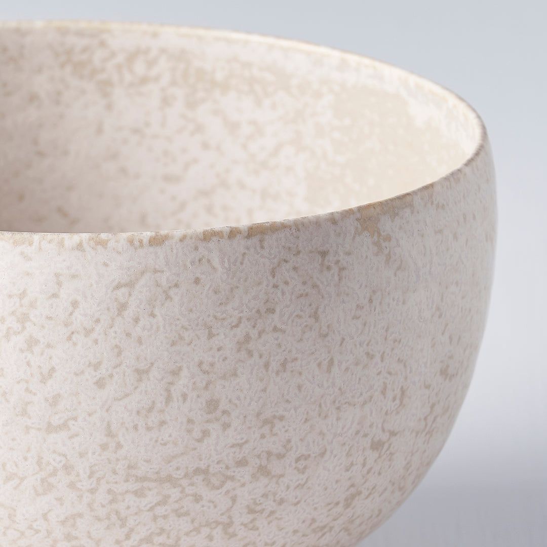 Bowl 15cm White Fade Glaze