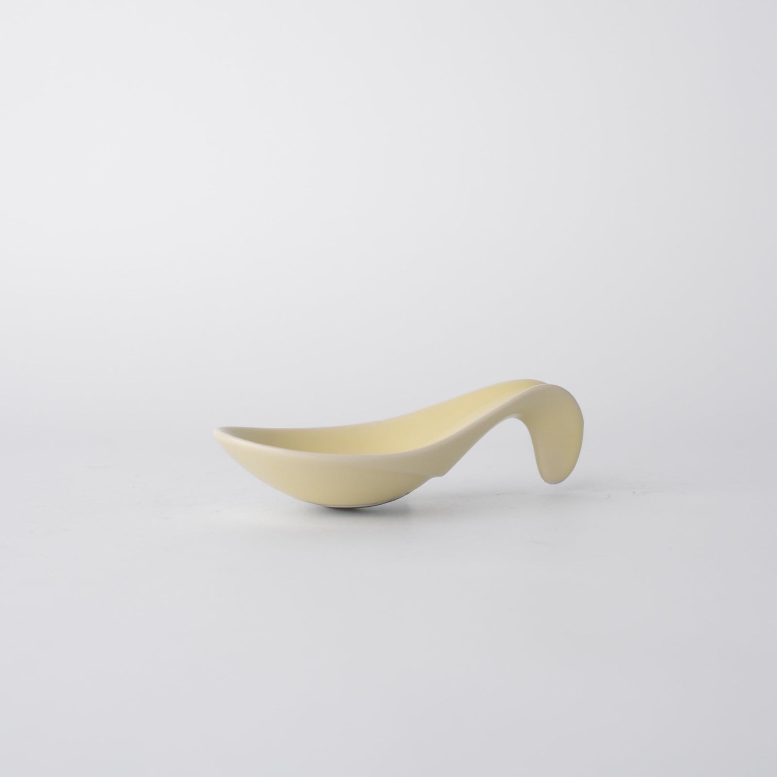 Tapas Spoon 12.5cm Buttermilk Glaze