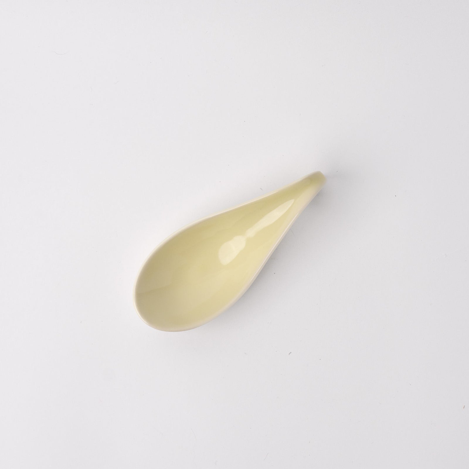 Tapas Spoon 12.5cm Buttermilk Glaze