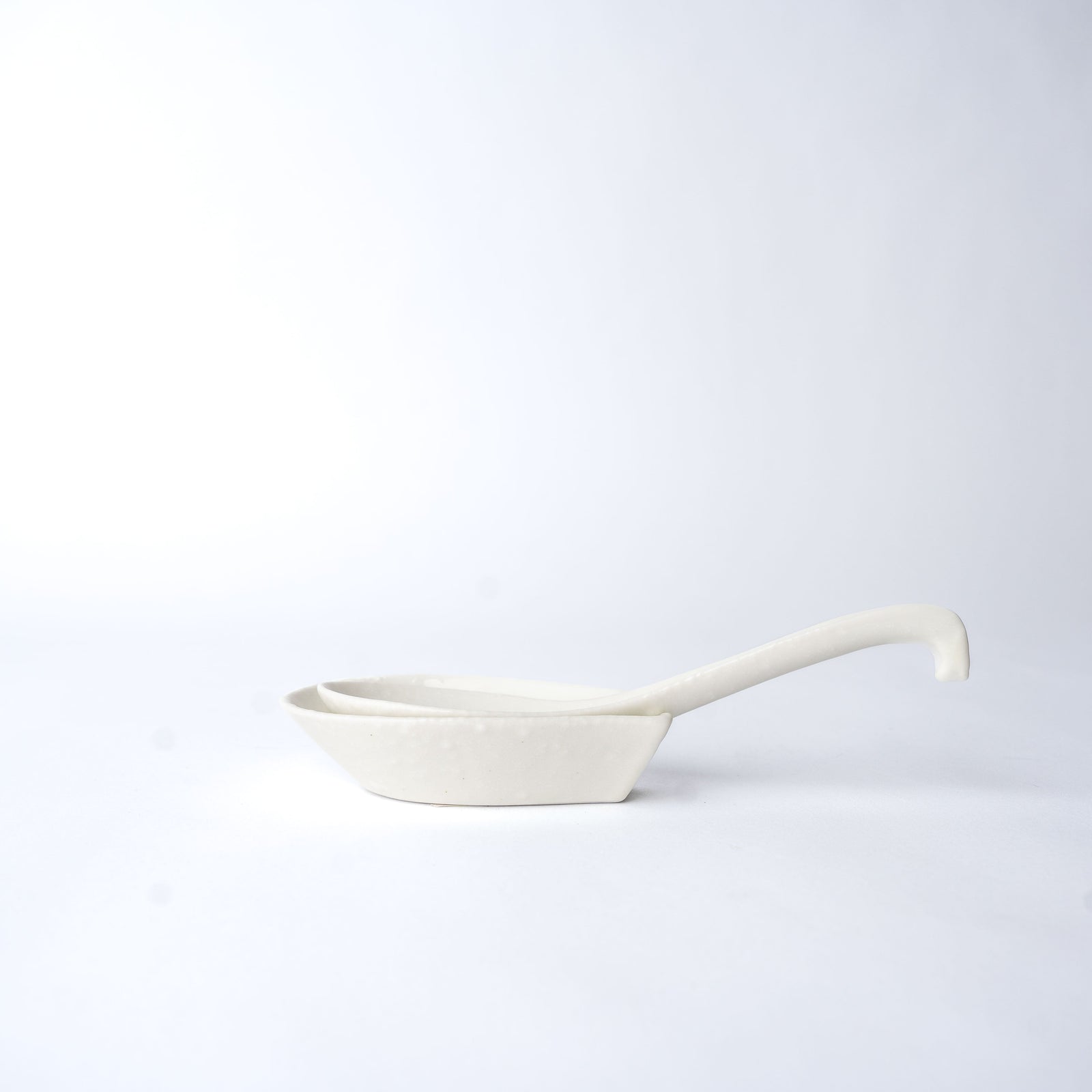 Spoon Rest Ramen Kanso Soft White Glaze