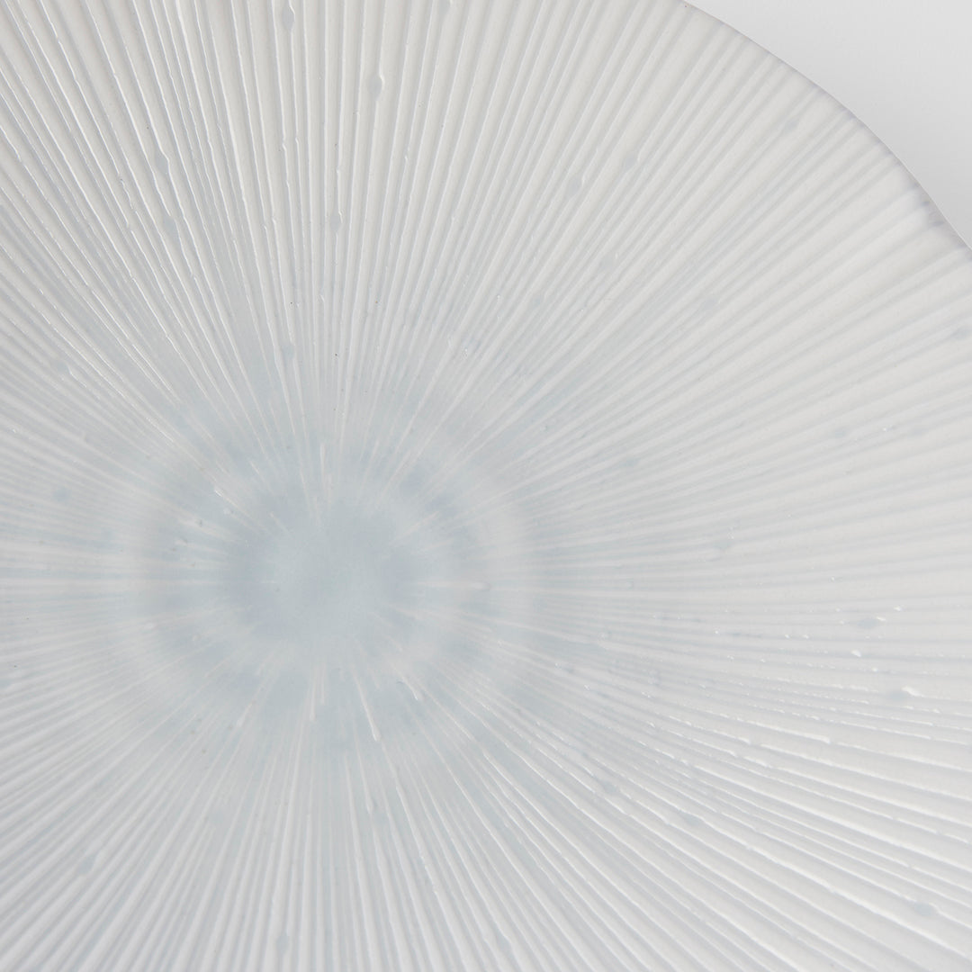 Side Plate 22cm Ice White Glaze