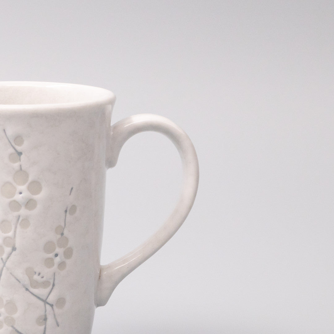 Mug 300ml White Blossom Glaze