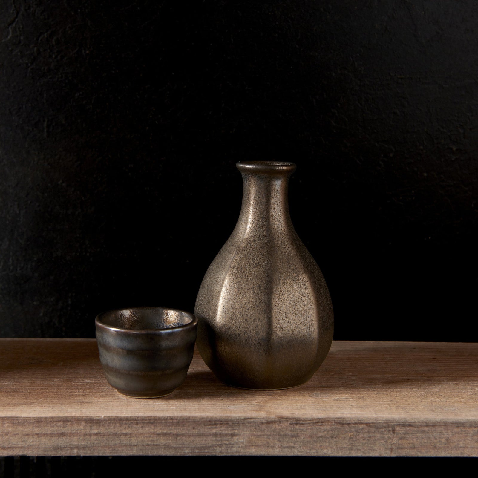 Sake Jug 275ml Kin Copper Glaze