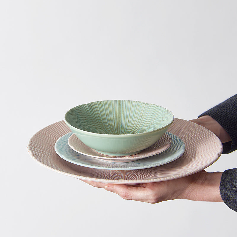 Bowl 17cm Ice Pink Glaze