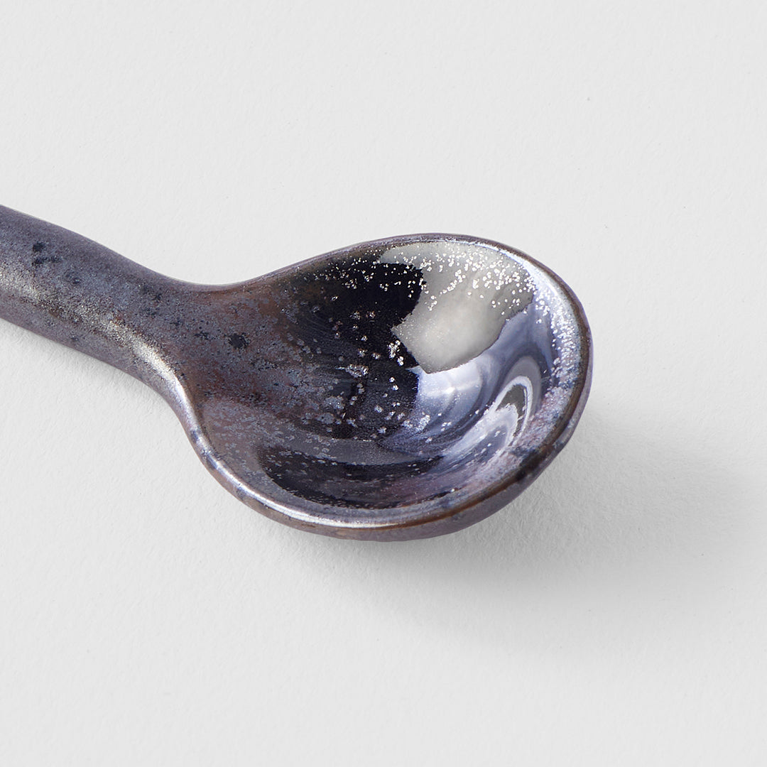 Spoon 12cm Black Speckle