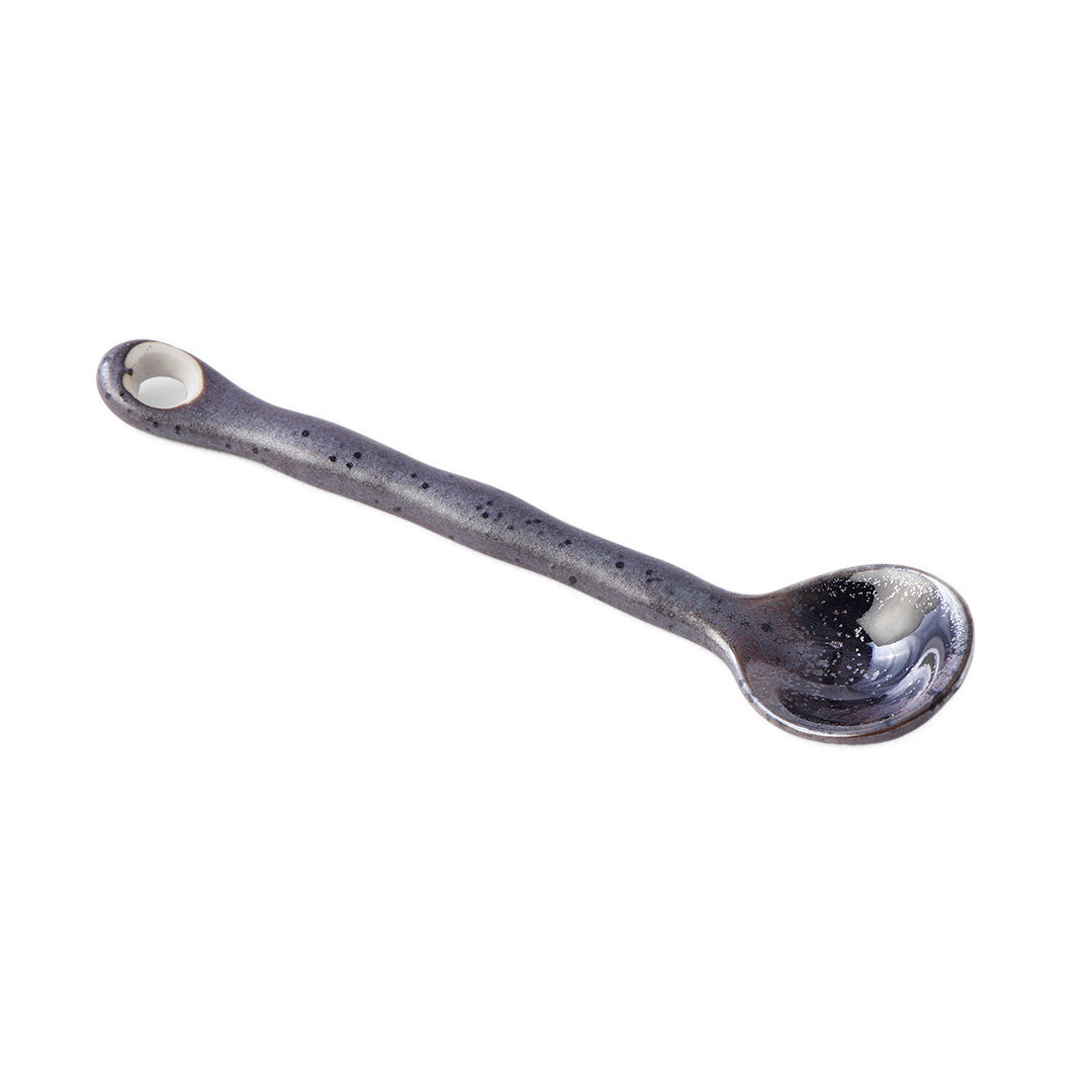 Spoon 12cm Black Speckle