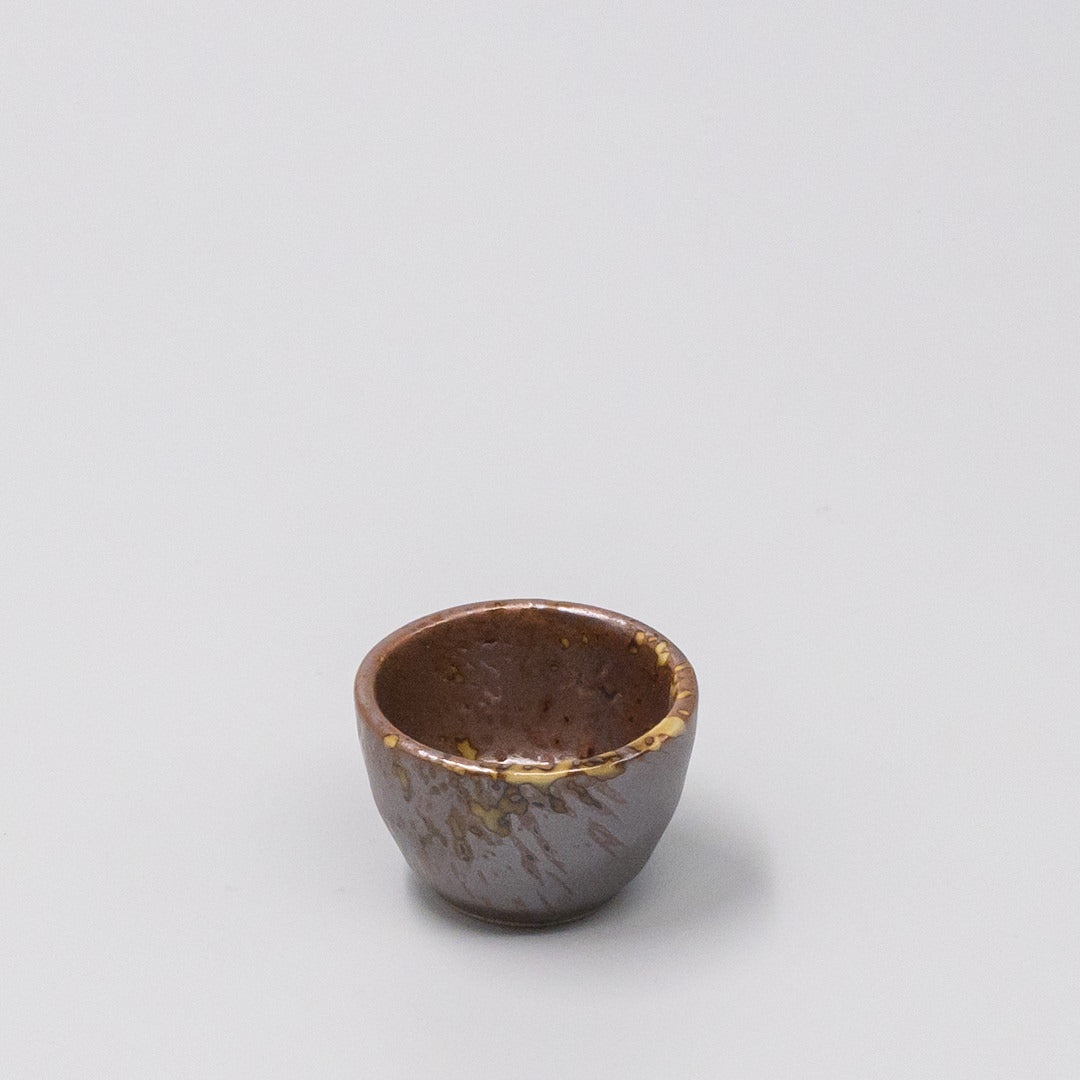 Sake Cup 30ml Brown blend Speckle Glaze