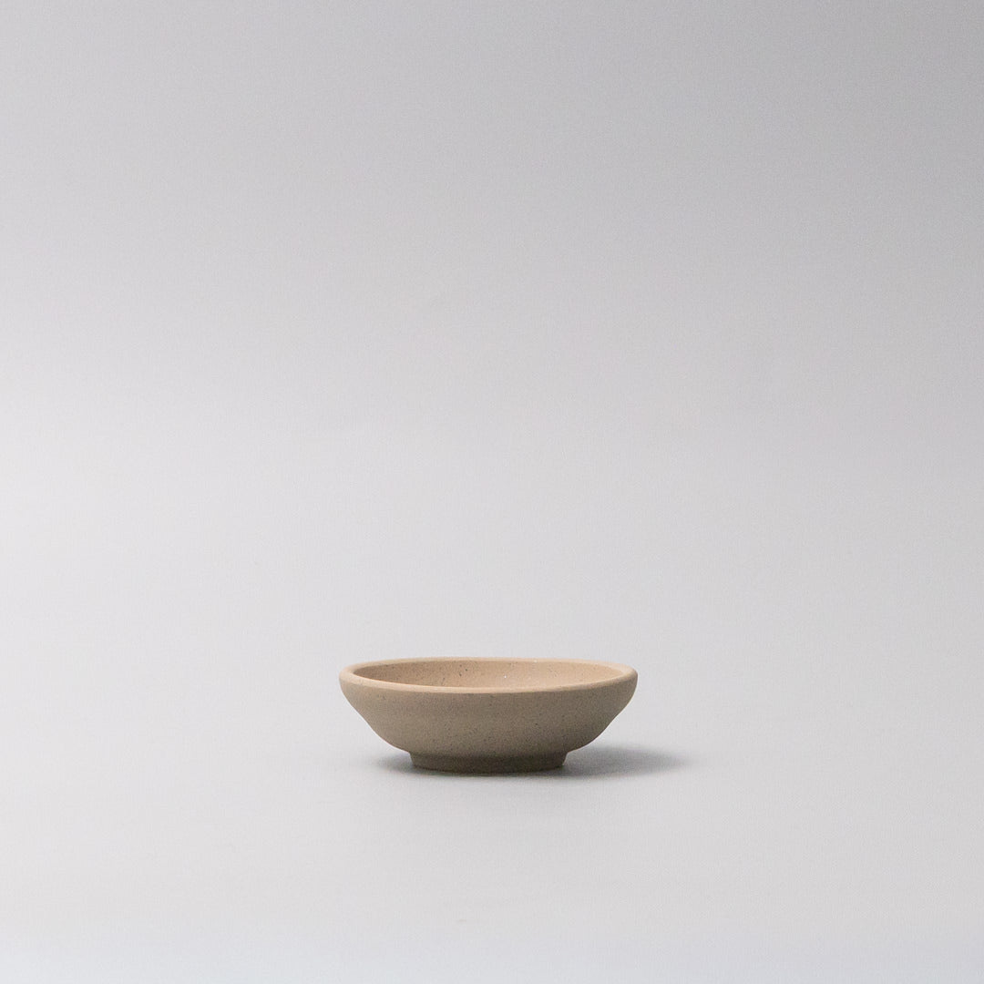 Sauce Dish 8cm Kozara Dry Latte Glaze