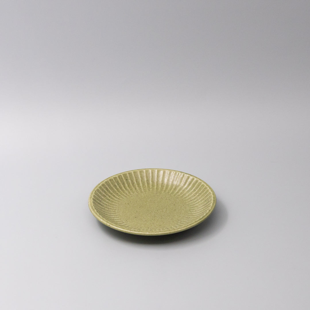 Tapas Plate 15.5cm Apple Green Glaze