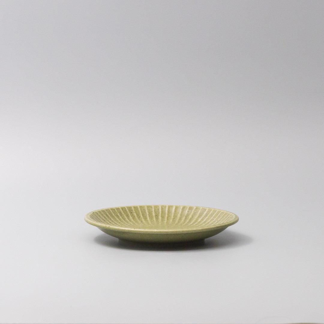 Tapas Plate 15.5cm Apple Green Glaze