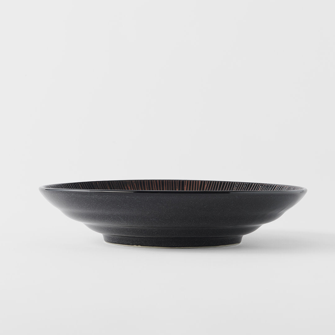 Serving Bowl 28.5cm Bronze Converging Glaze