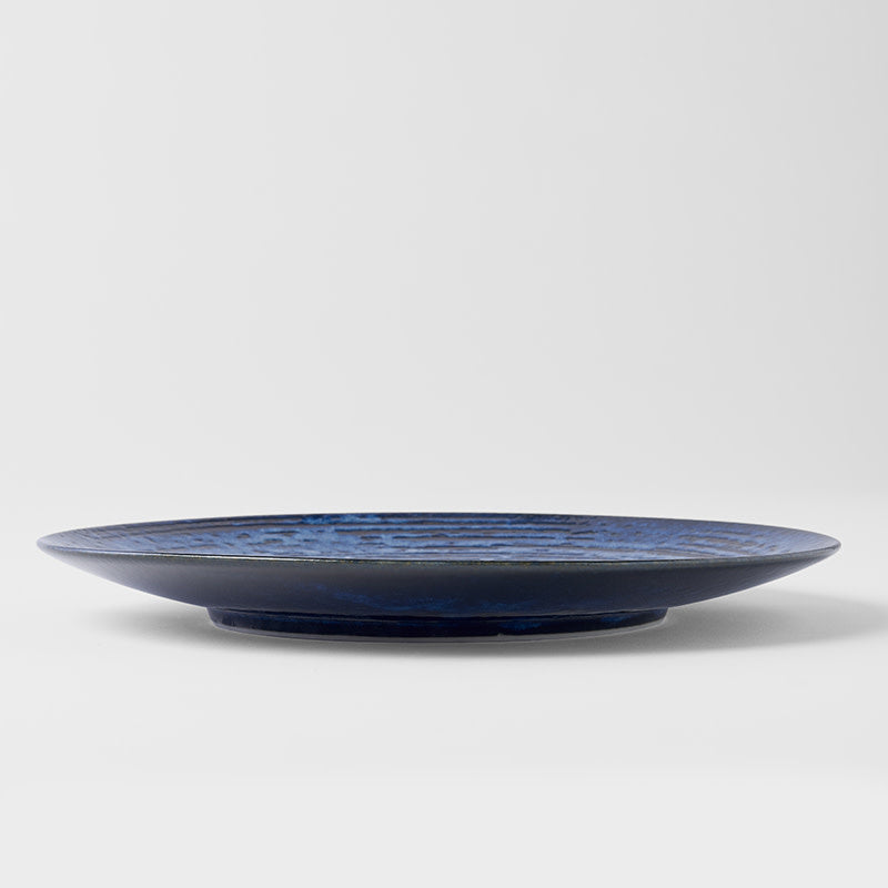 Dinner Plate 28cm Copper Swirl Glaze