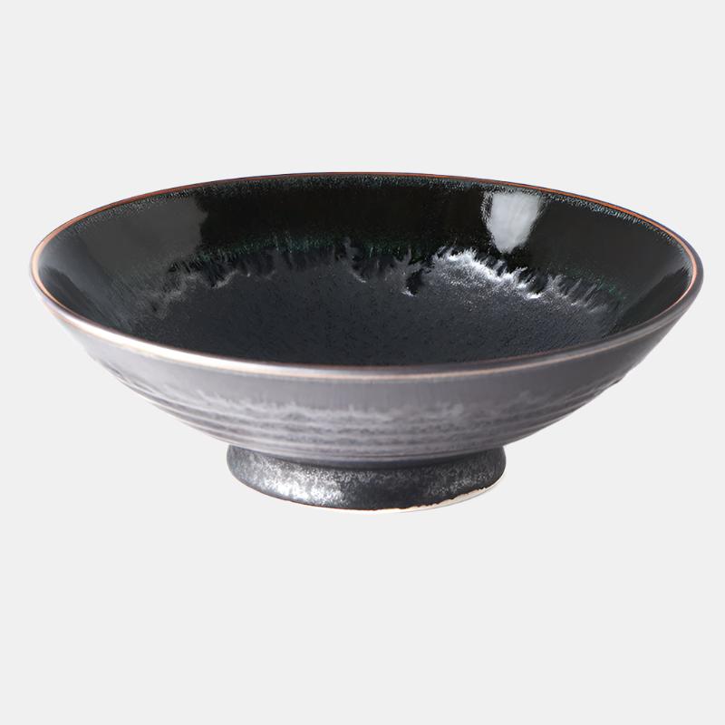 Ramen Bowl 24cm Matt Black Glaze