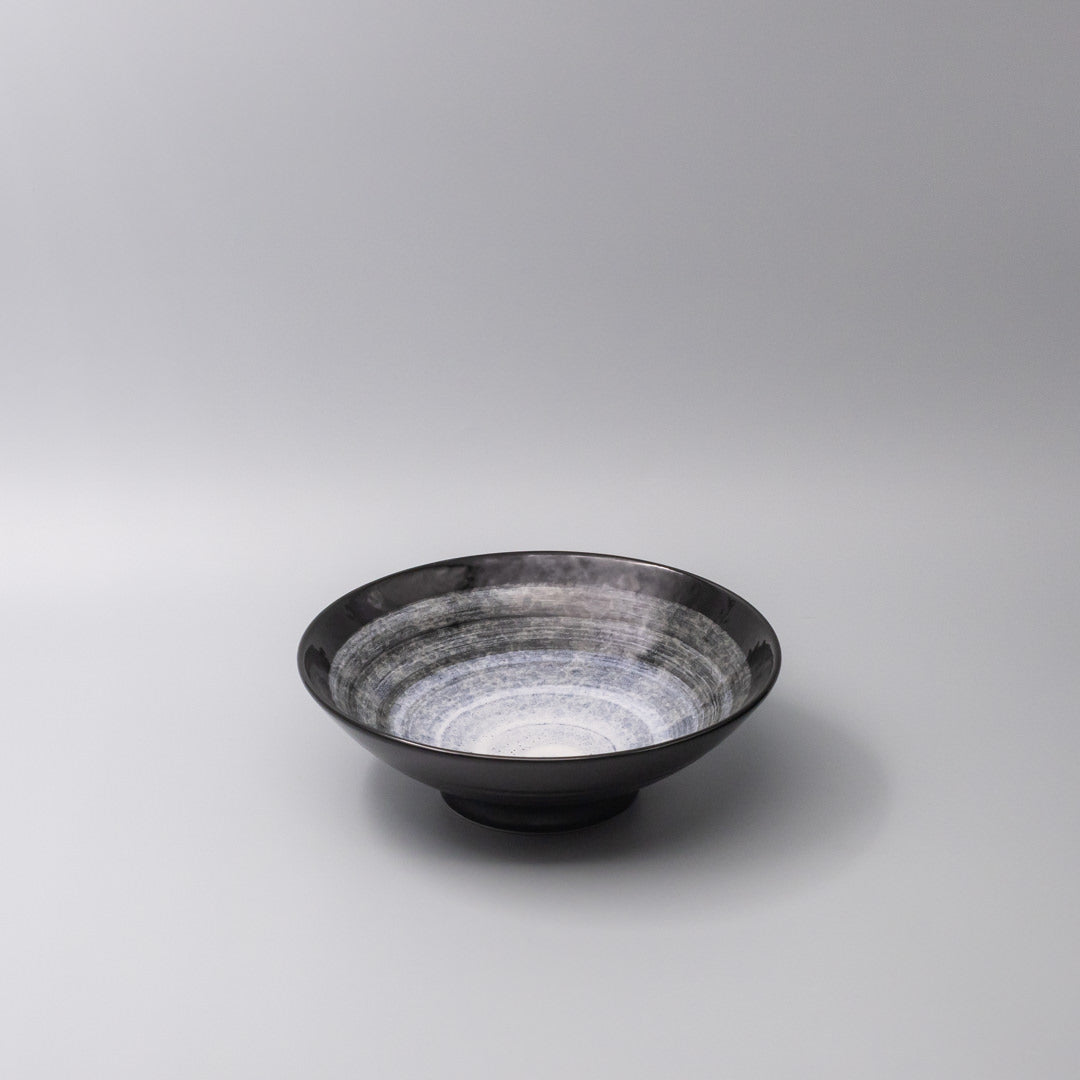 Ramen Bowl 24cm Blue Cloud Glaze
