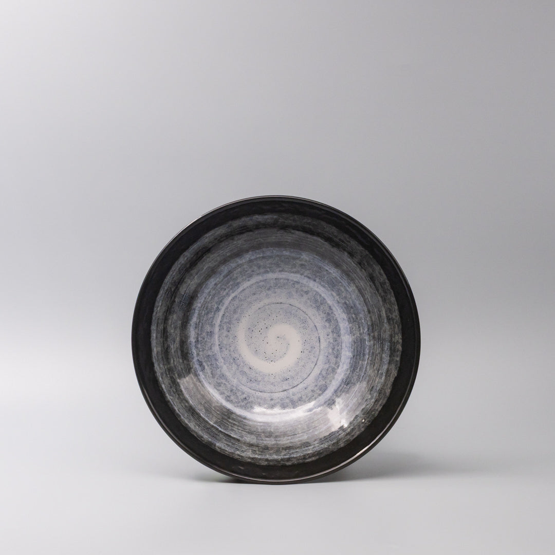 Ramen Bowl 24cm Blue Cloud Glaze