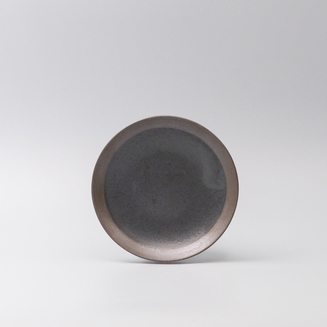 Saucer Bisque Edge 15cm Black