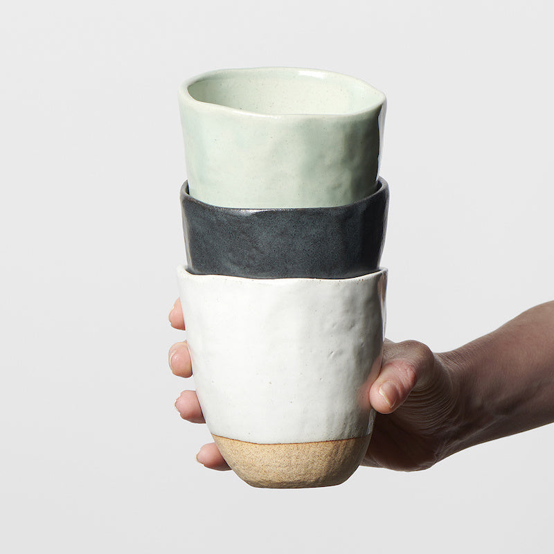 Lopsided Mug 275ml Tomei Blue Glaze