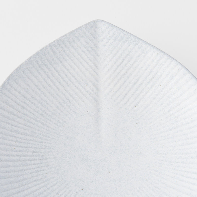 Plate 12.5cm Snow Leaf Glaze