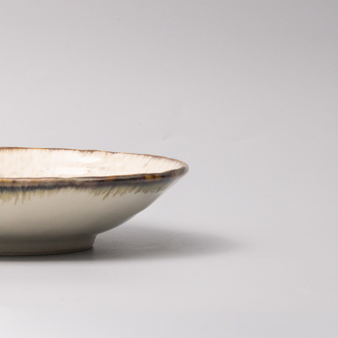 Pasta Bowl 24cm Ivory Pearl Glaze