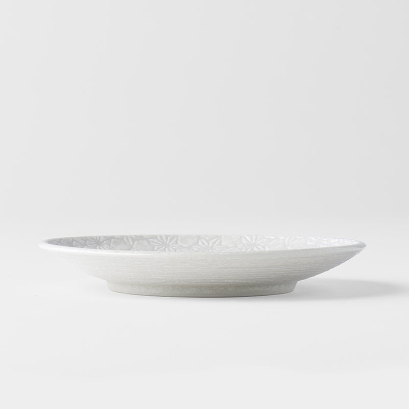 Tapas Plate 17cm White Star Glaze