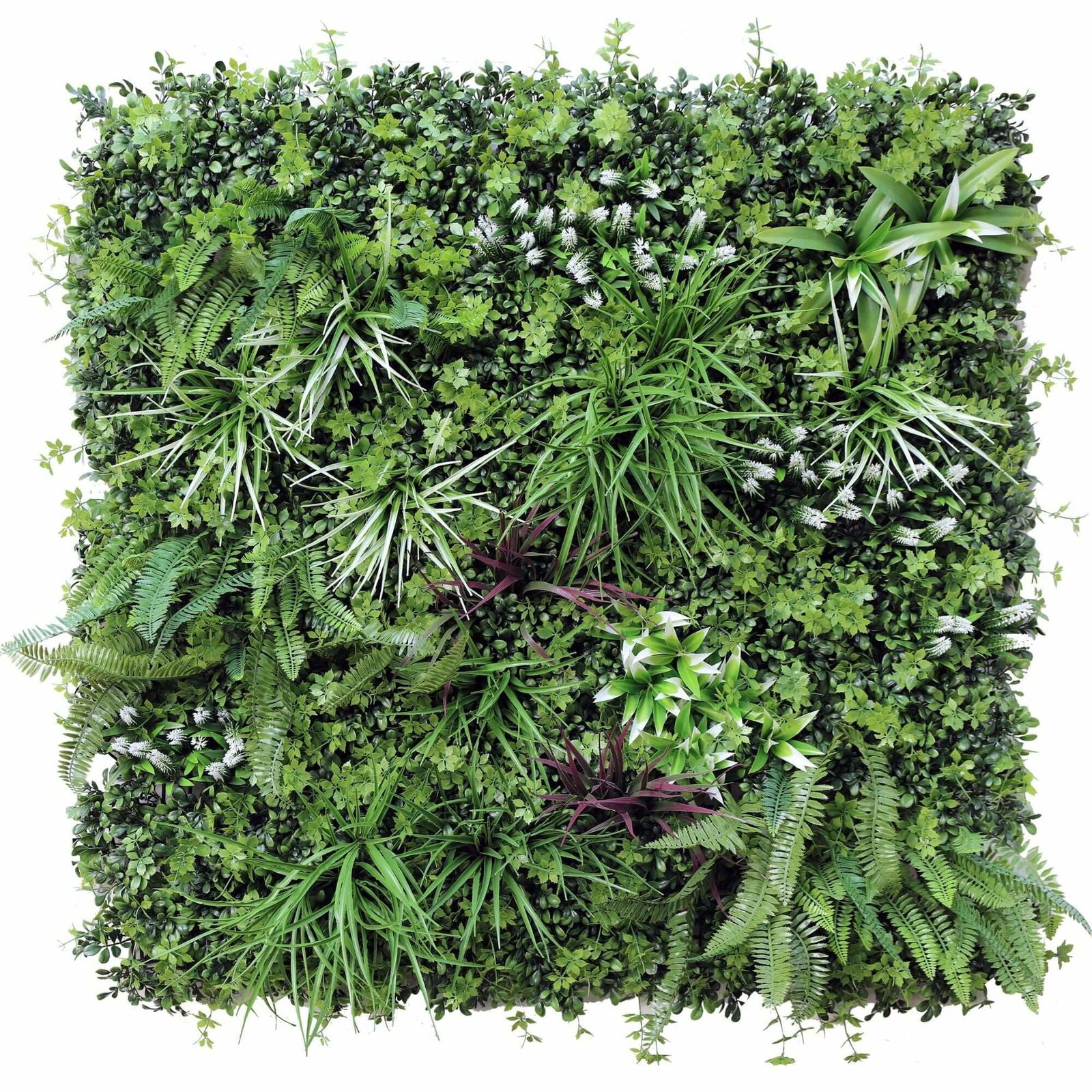 Luxury Vista Green Recycled Vertical Garden / Green Wall UV Resistant Sample