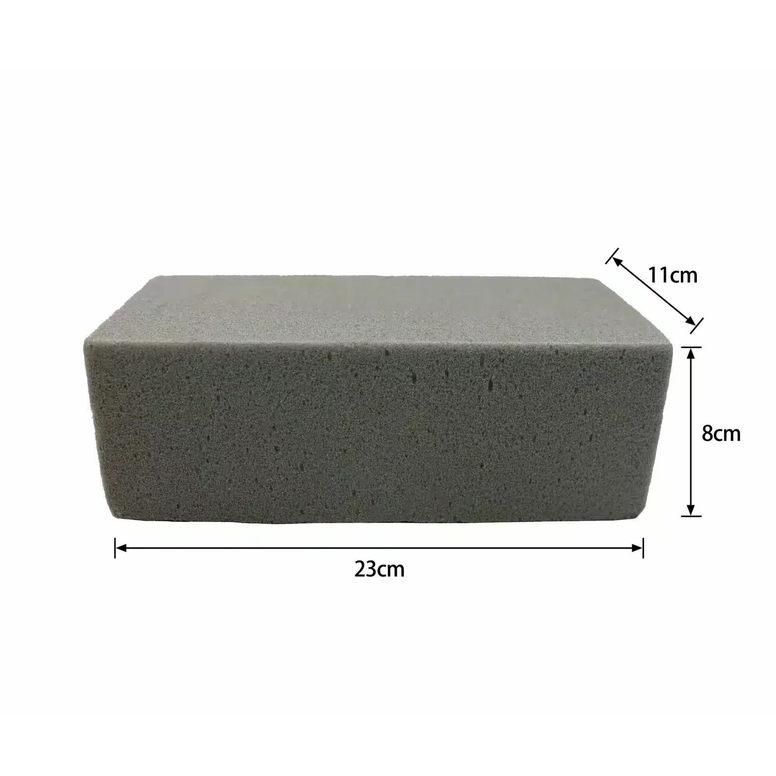 20 Pieces of Dry Floral Foam Bricks 23cm x 11cm x 8cm (Artificial Plant Foam Blocks - formaldehyde FREE)