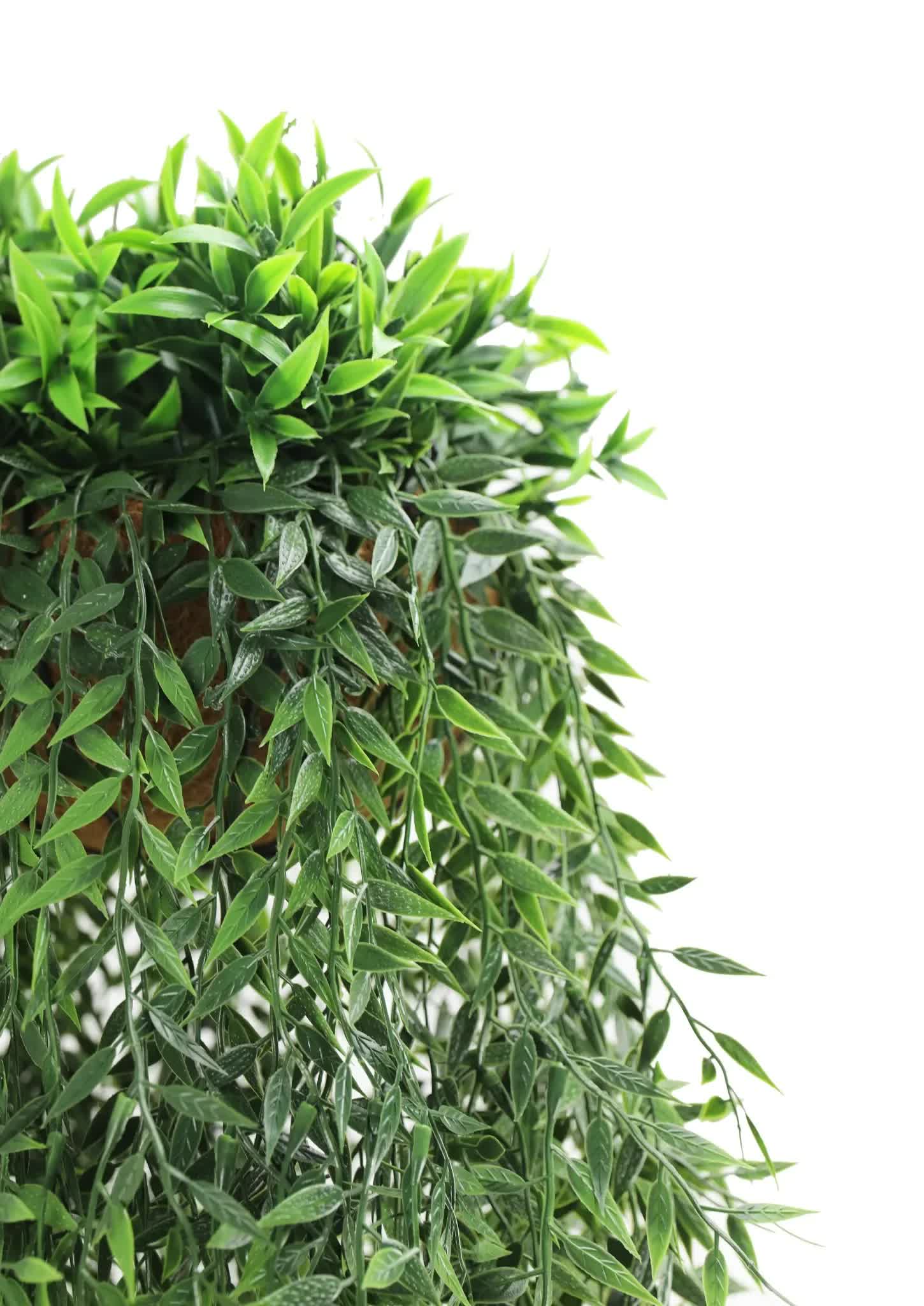 Artificial Hanging Fern Basket UV Resistant 26cm x 135cm