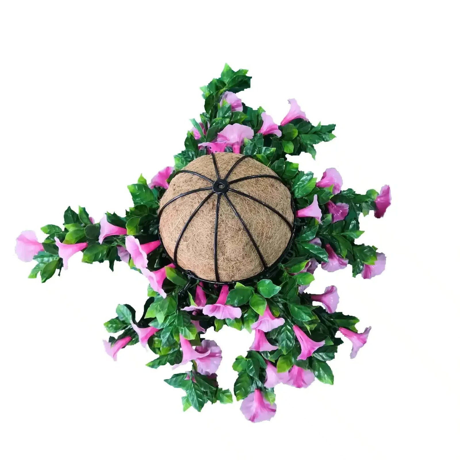 Artificial Petunia Hanging Basket UV Resistant 28cm