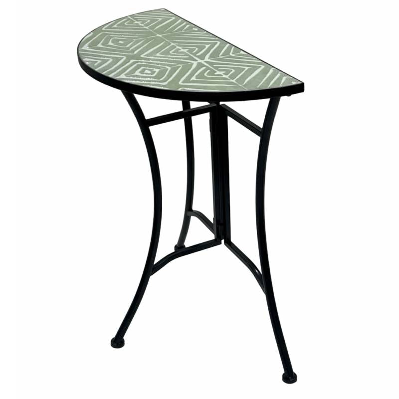 Modern Life Half Round Table 60cm