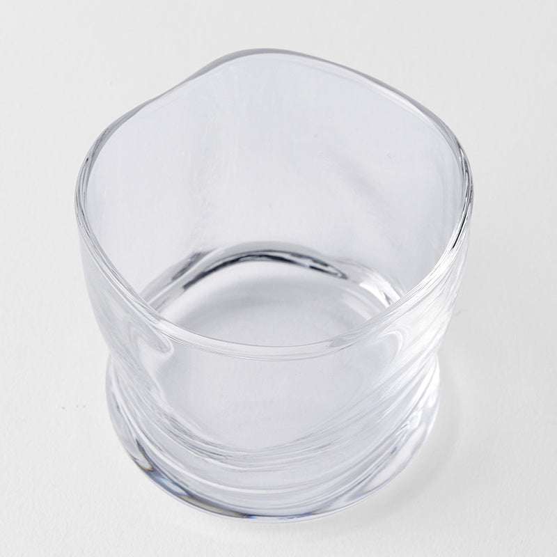 Glass Sake Cup 80ml Fluid Design