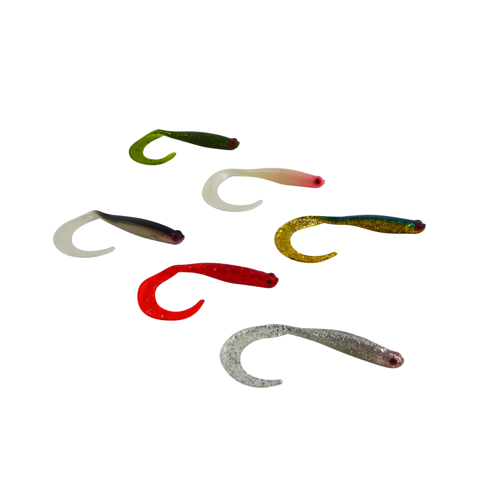 Swimerz 100 mm VTail Soft Plastic Lure, Bubblegum, 5 pack