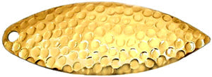 Artizan Hammered 57mm Willow Blade Brass, 5 Pack