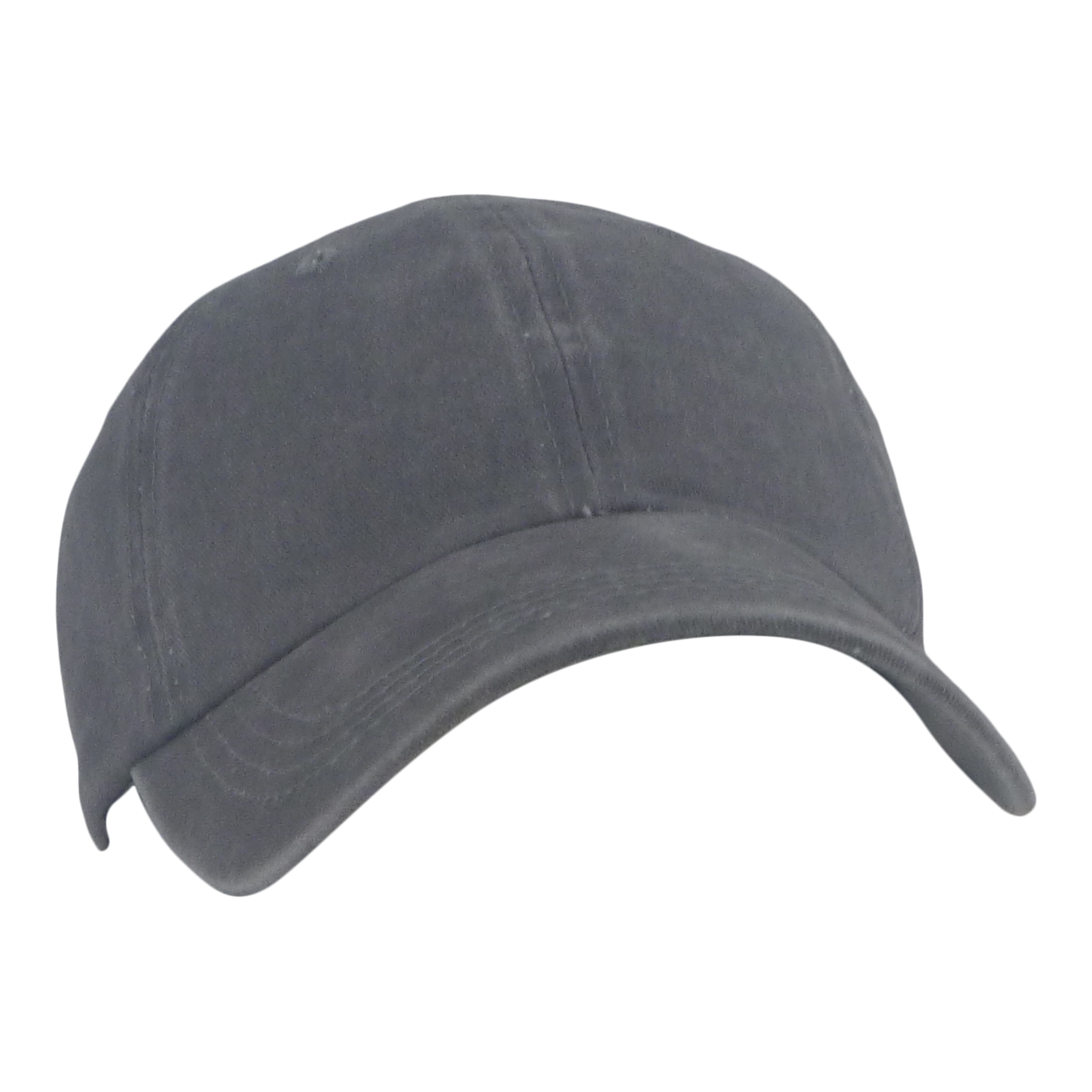 BSTC 6-Panel Baseball Cap, Distressed Cotton, Grey