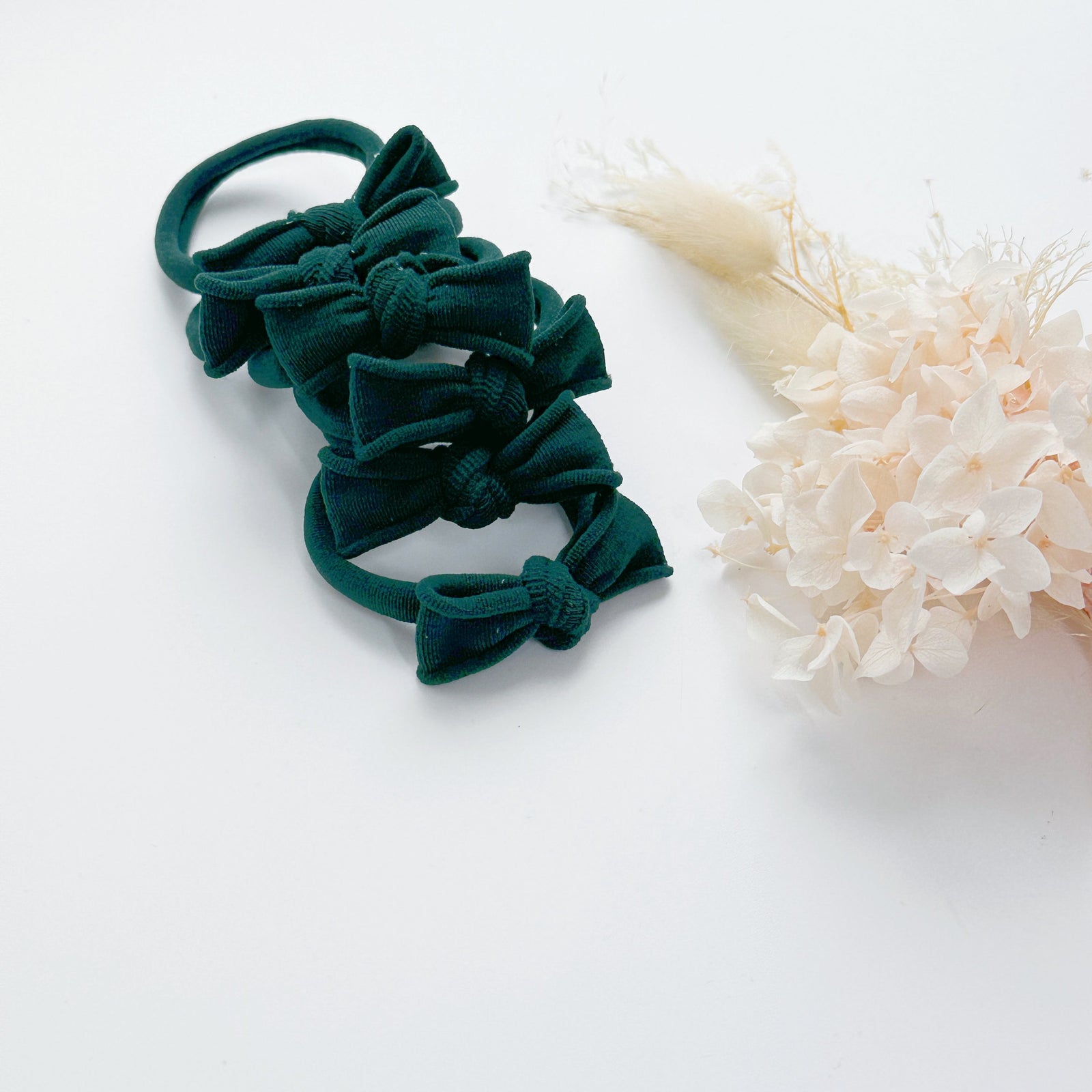 Handmade Simple Bows - School colours - Sky Blue - 1 pairs