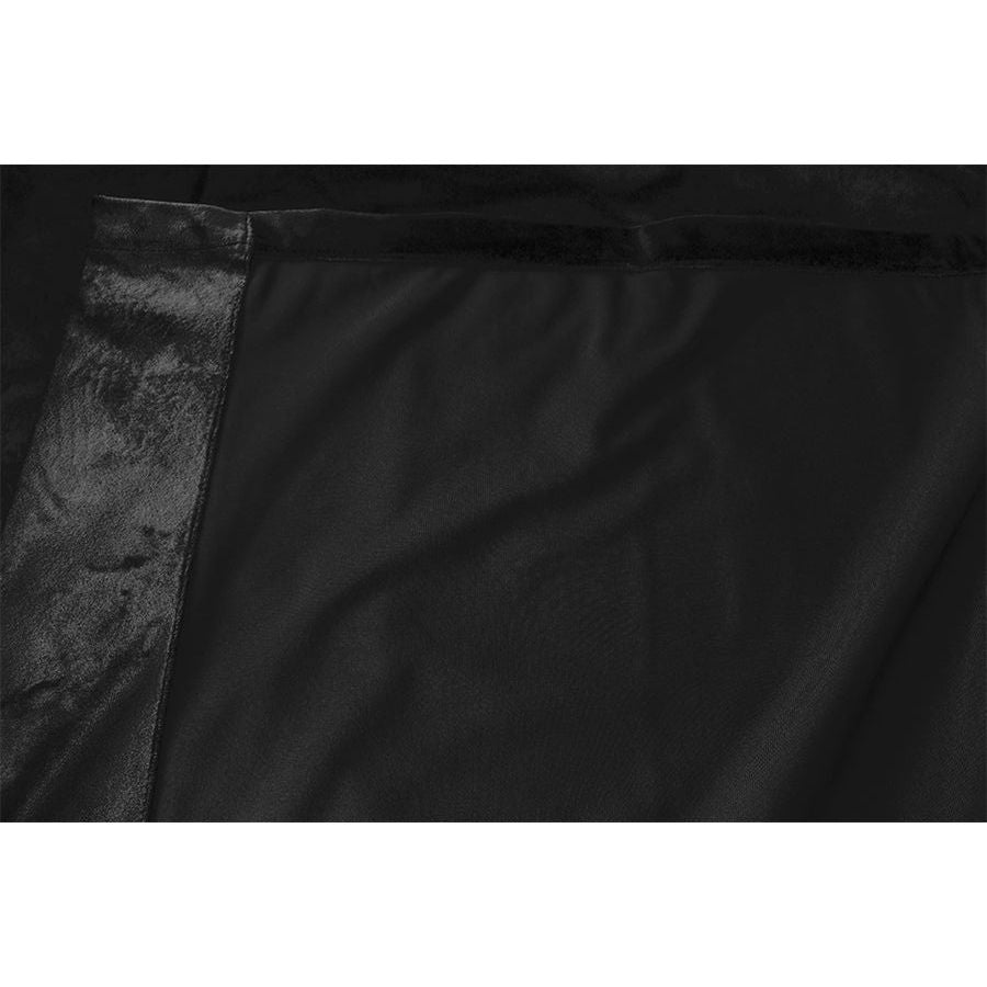 Large Thick Velvet Blockout Curtains 600x 270cm PINCH PLEAT 2 panel+Hooks Black