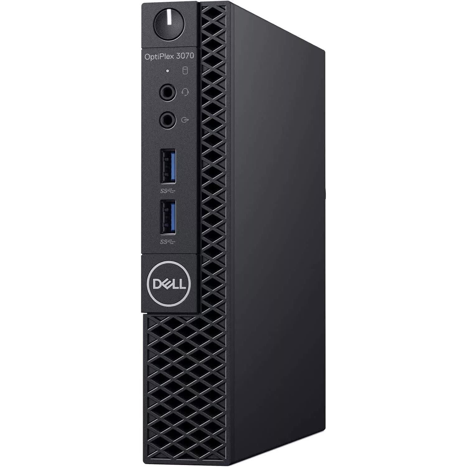 (Refurbished) Dell OptiPlex 3070 Micro – Refurbished | Intel Core i5-9500 | 16GB RAM | 256GB SSD | Windows 11 Pro