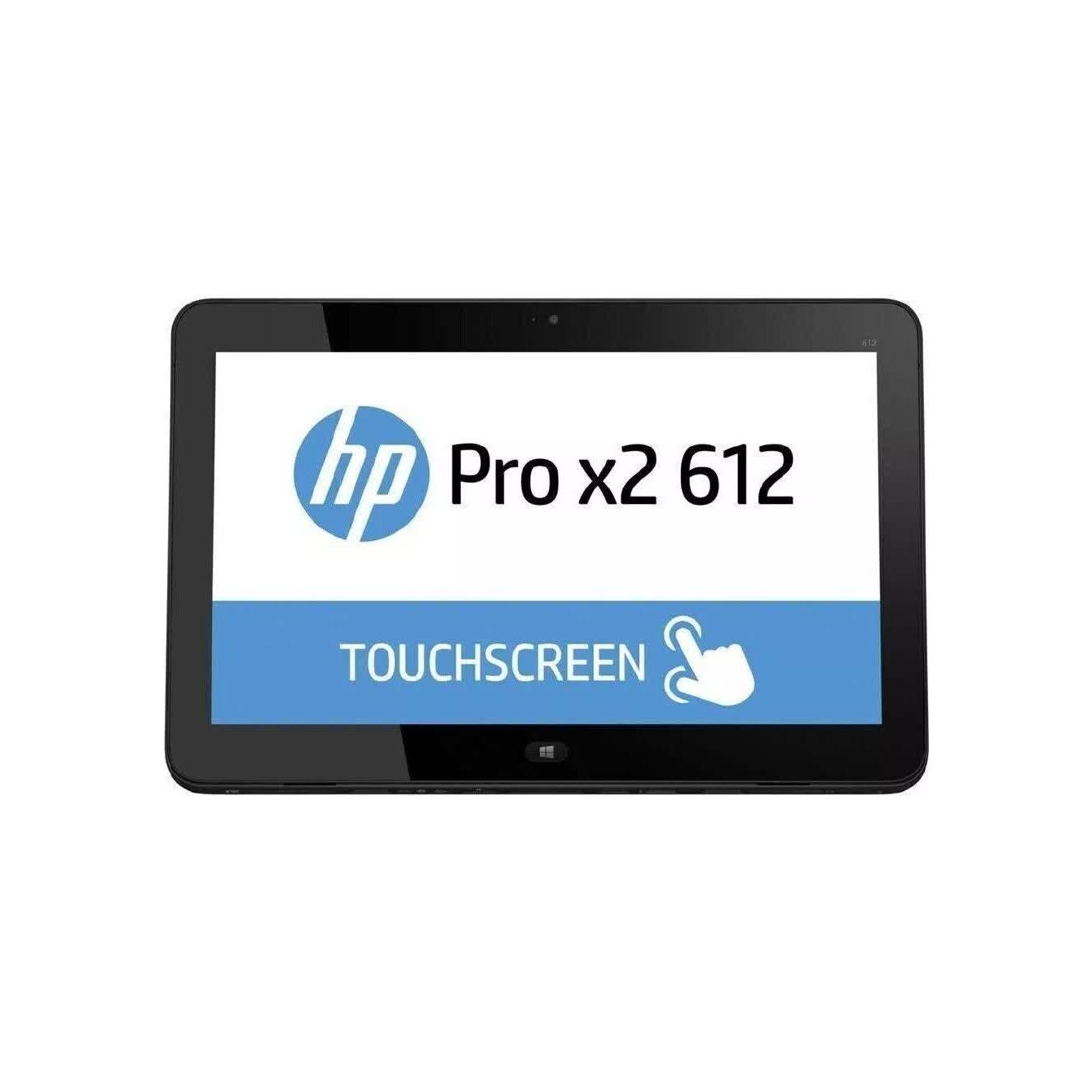 HP Pro X2 612 G2 12-in Tablet m3-7y30 4GB RAM 128GB SSD Windows 11 Touch screen-A