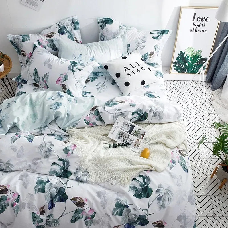 100% Cotton Poise Bellagio Ivy Quilt / Doona / Duvet Cover set
