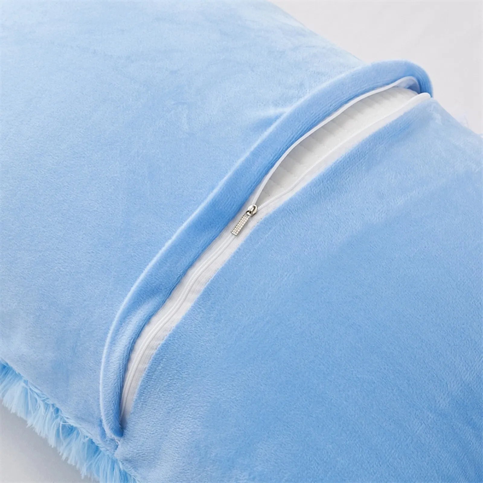 Blue Plush Riviera Gallery Quilt / Doona / Duvet Cover set