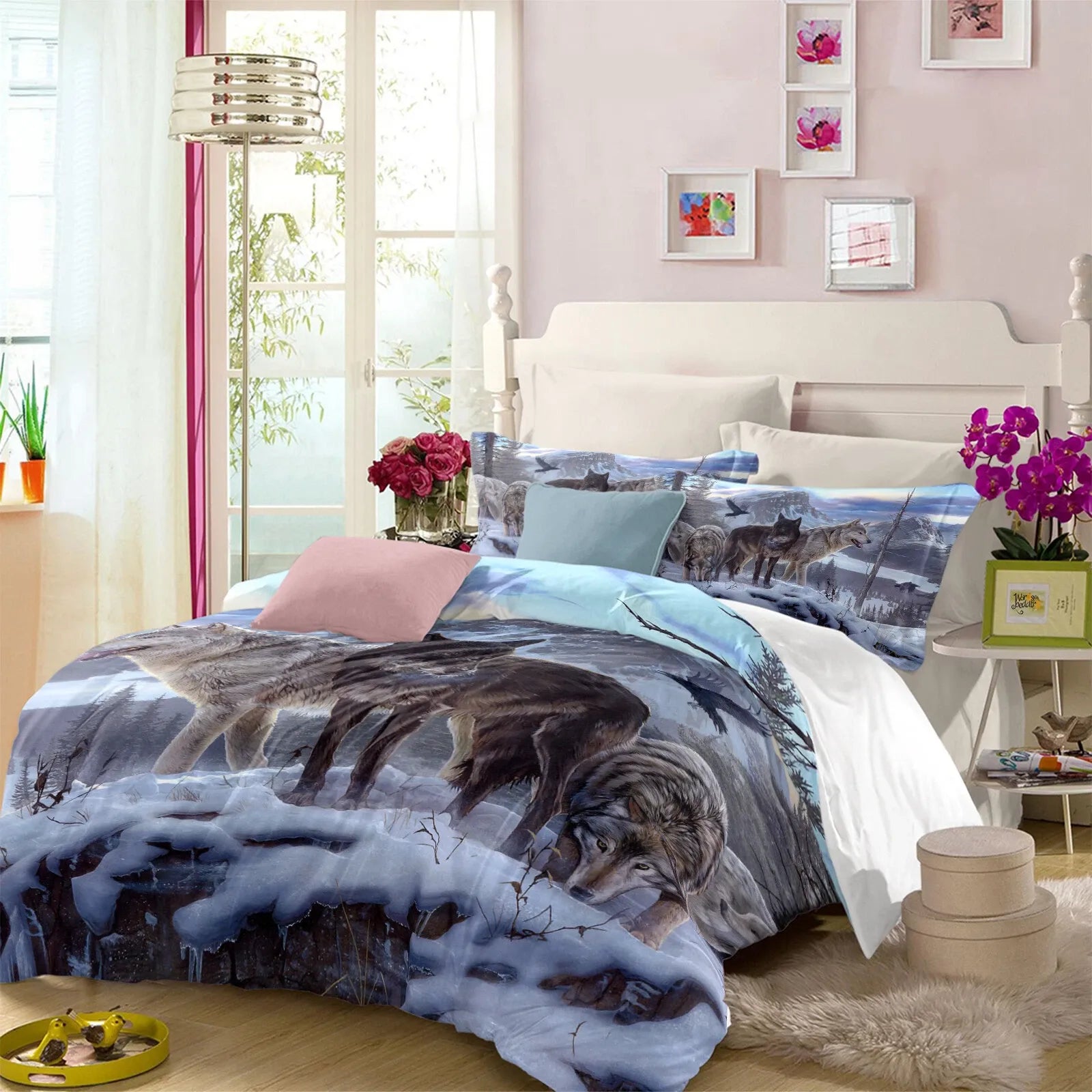 New Sylvie Paisley Quilt / Doona / Duvet Cover set