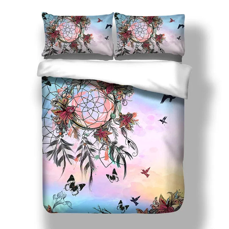 Dreamcather Monaco Leaf Quilt / Doona / Duvet Cover set