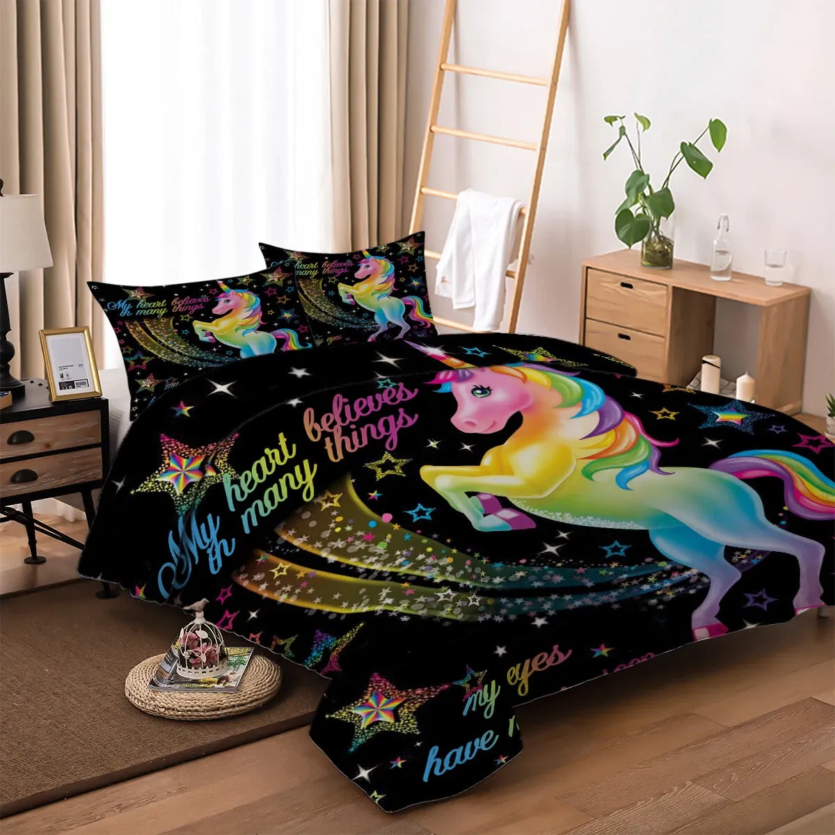 Unicorn Major Amalfi Leaf Quilt / Doona / Duvet Cover set